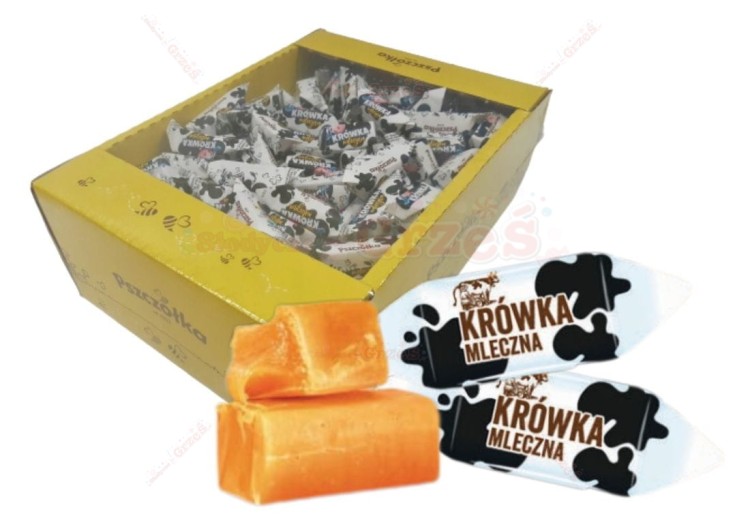 Krówka wypasiona mleczna polska 2,5kg Pszczółka