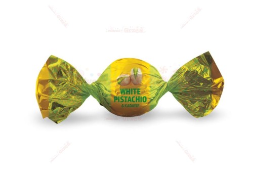 Praliny pistacjowe z Kadayif - kulki białem mleczne 1kg Millano