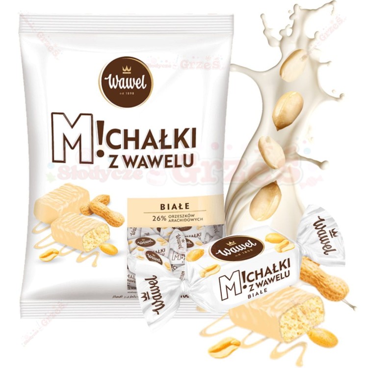 Michałki białe z Wawelu - białe michałki 1kg Wawel