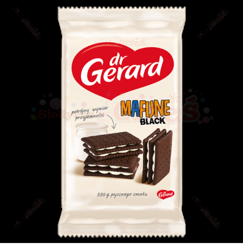 ciastka Mafijne black - herbatniki z nadzieniem śmietankowym 216g Dr Gerard