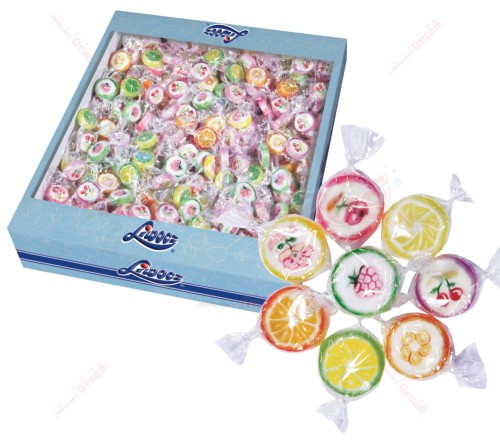 Roksy - mini cukierki deseniowe jak lizaki 1,5kg Liwocz