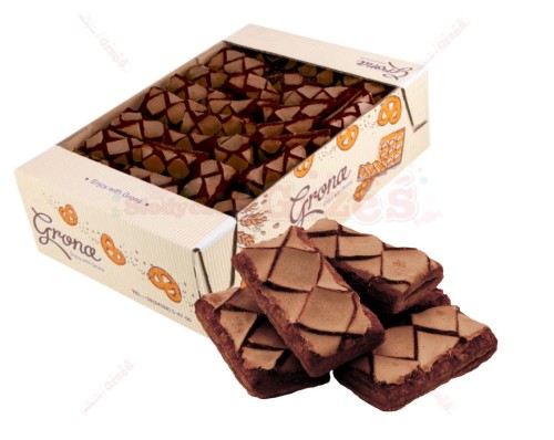 Łazaneczki kakao - ciastka z ciasta francuskiego 400g Grona