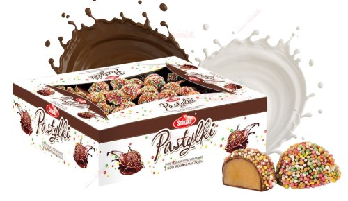 Pastylki z maczkiem - cukierki śmietankowe 2,3kg Śnieżka