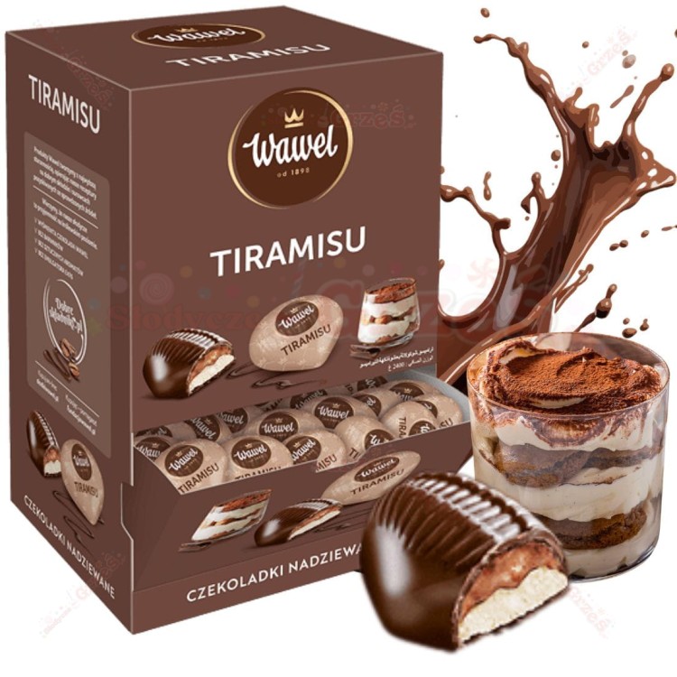 Tiramisu - czekoladki nadziewane 2,4kg Wawel