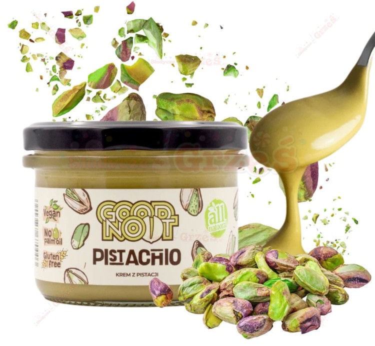 Krem pistacjowy PISTACHIO bez glutenu 200g Good Noot