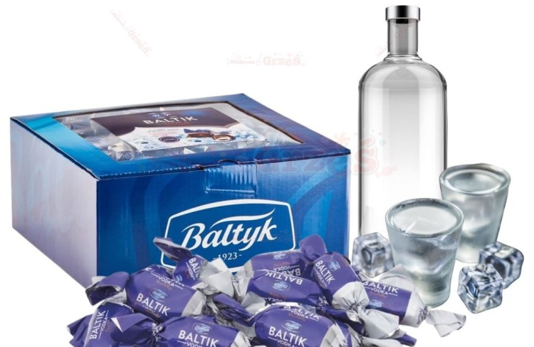 Likworki Vódka w czekoladzie 1kg Bałtyk