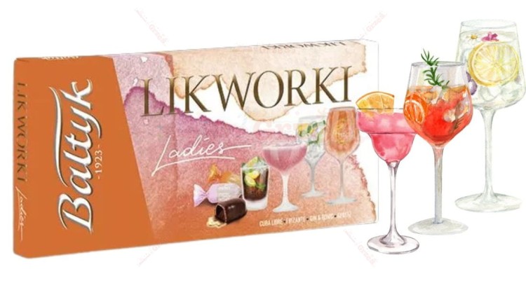 Likworki Ladies - Frizzante, Spritz, Cuba Libre, Gin&Tonic 168g Bałtyk