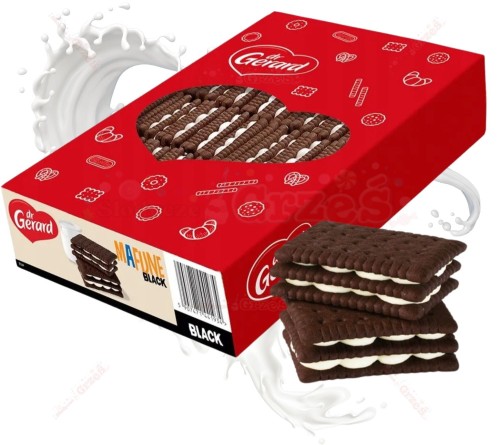 ciastka Mafijne black 800g Dr Gerard - herbatniki z kremem śmietankowym