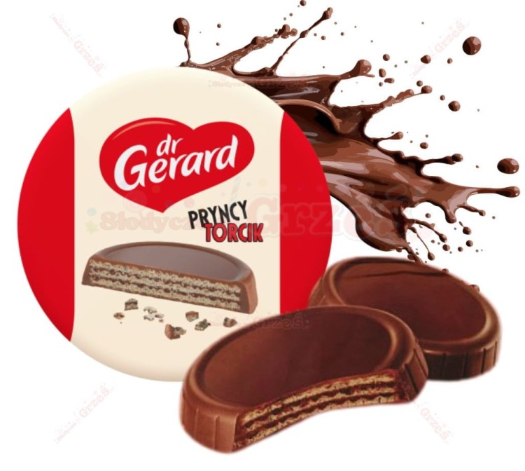 Pryncytorcik classic - wafel z kremem kakaowym w skorupce 28,5g Dr Gerard