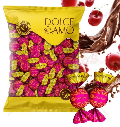 praliny wiśniowe - Czekoladowe Inspiracje Cherry 1kg Pszczółka - bezglutenowe