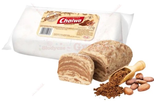 Chałwa fantazyjna sezamowo-kakaowa 1,5kg Unitop