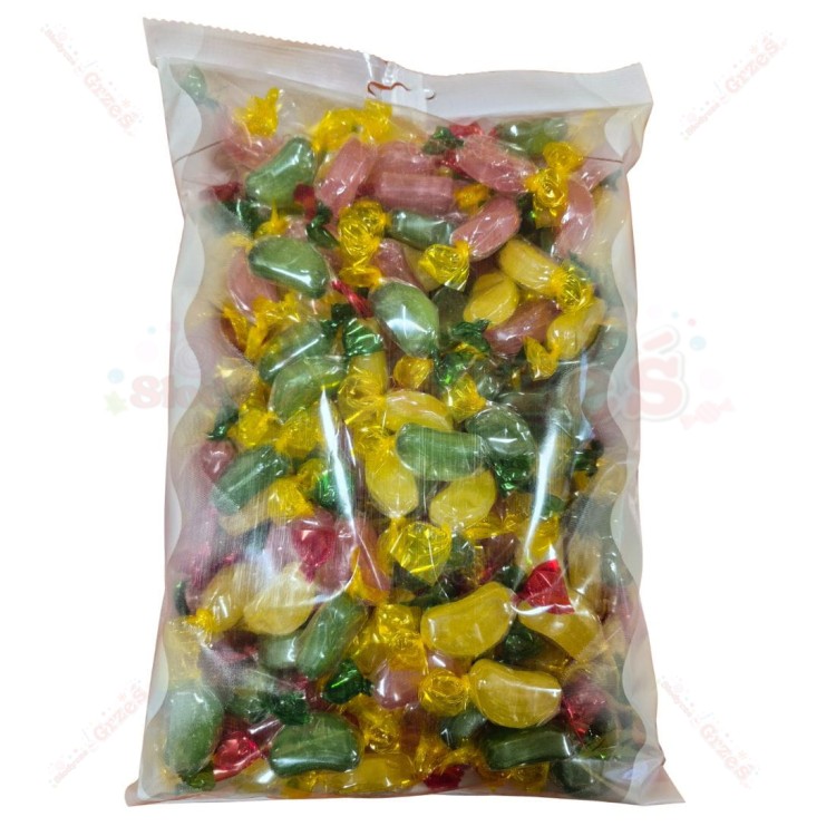 Cukierki mieszanka cytrusowa - karmelki nadziewane owocowe 1kg Roksana