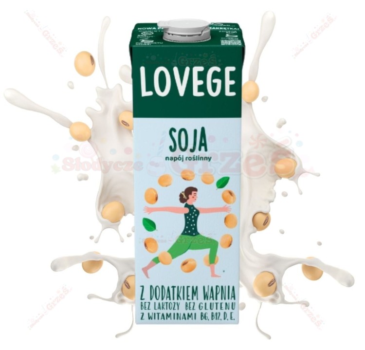 Lovege napój sojowy z wapniem 1l Sante