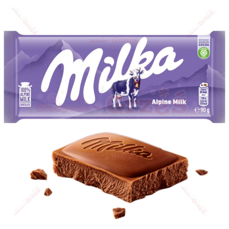 czekolada Milka mleczna 90g Mondelez