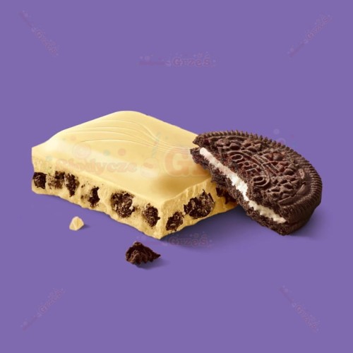 czekolada Milka BIAŁA OREO z kawałkami ciasteczek OREO 100g Mondelez