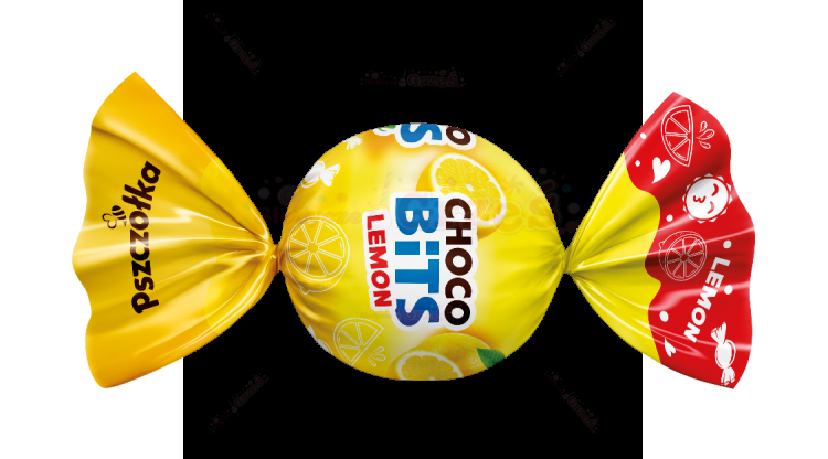 Praliny Choco Bits LEMON cytrynowe w czekoladzie 1kg Pszczółka bezglutenowe