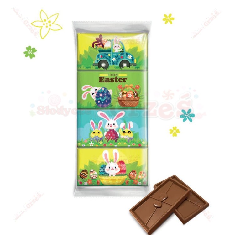 Mini Czekoladki Wielkanocne - do koszyczka, na Zajączka 4*15g Millano