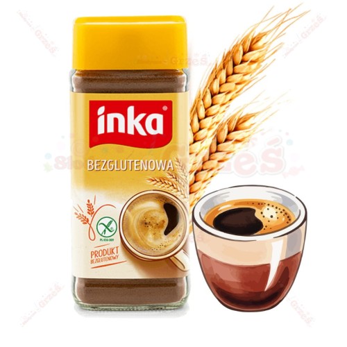 kawa Inka BEZGLUTENOWA - kawa zbożowa rozpuszczalna 100g INKA