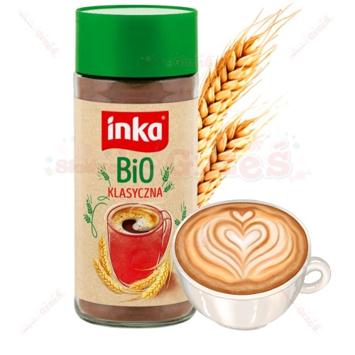 kawa Inka Bio KLASYCZNA - kawa zbożowa bezkofeinowa 100g Inka