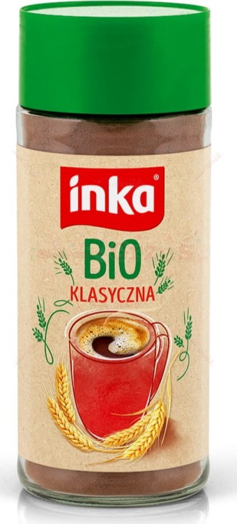 kawa Inka Bio KLASYCZNA - kawa zbożowa bezkofeinowa 100g Inka
