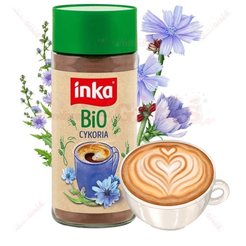 kawa Inka Bio CYKORIA - kawa zbożowa BEZ KOFEINY 100g Inka