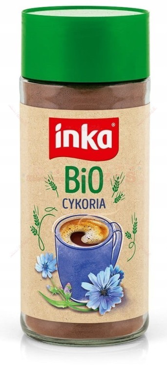 kawa Inka Bio CYKORIA - kawa zbożowa BEZ KOFEINY 100g Inka