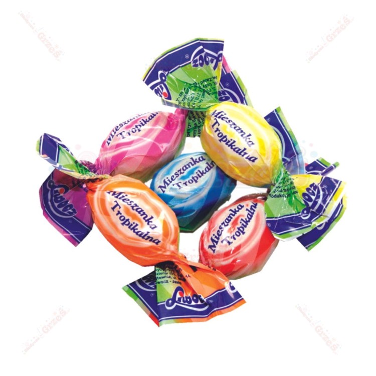 cukierki owocowe Miezanka Tropikalna 2kg Gran-Pik