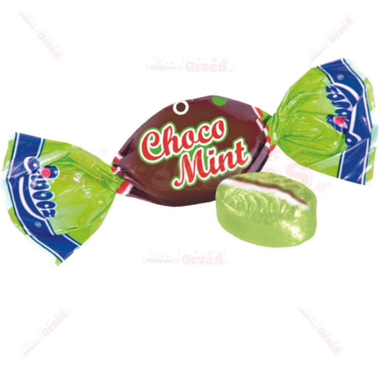 Choco Mint - karmelki miętowe z czekoladą 2kg Gran-Pik Liwocz