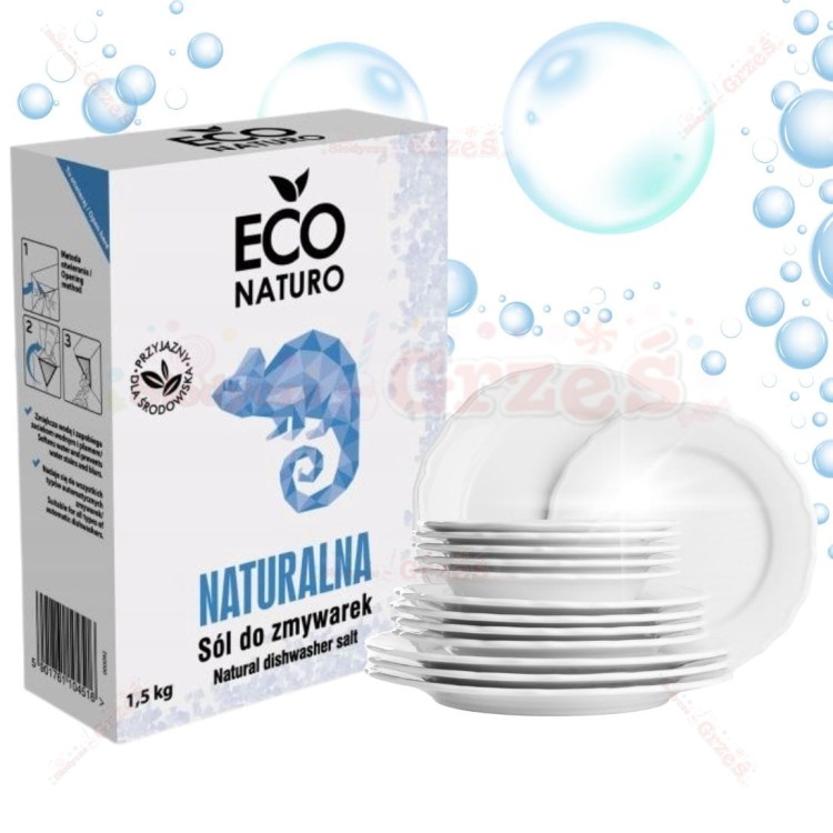 Sól do zmywarek EKOlogiczna 1,5kg  Econaturo