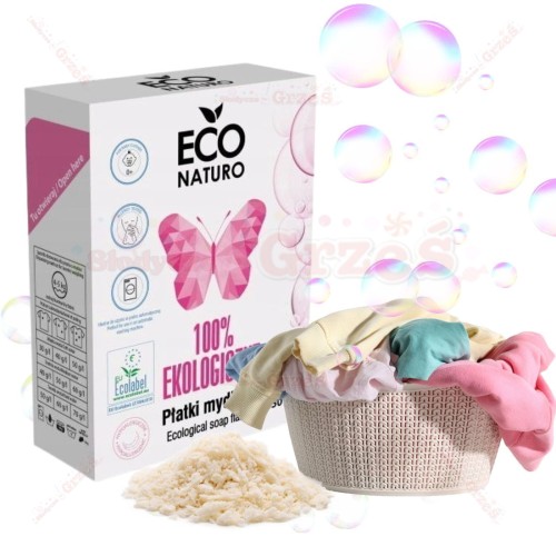 Płatki mydlane EKOlogiczne do prania 400g Econaturo
