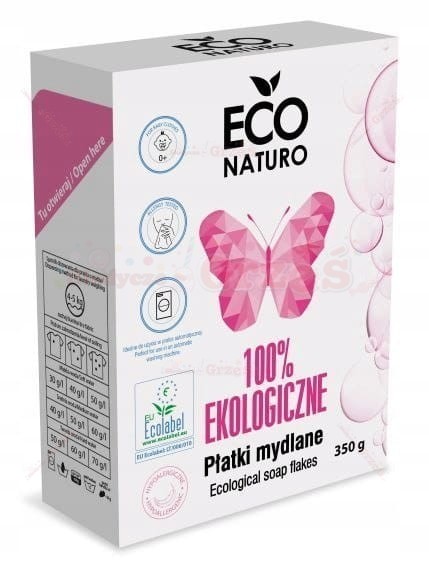 Płatki mydlane EKOlogiczne do prania 400g Econaturo