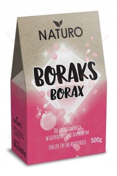Boraks - naturalny środek czyszczący, uniwersalny 500g Naturo