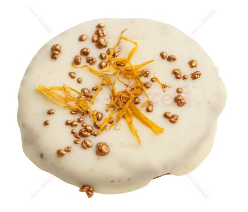 Ciastka PREMIUM CHAMPIONY biała polewa, kwiaty i złoto 2,2kg Cukiernia MAX