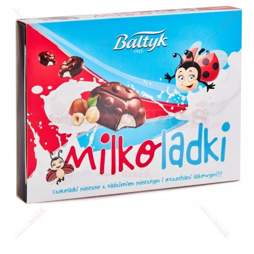 Bombonierka KOMUNIA Święta Milkoladki 110g Bałtyk