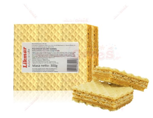 Pischinger solony karmel - wafle przekładane 300g Likmar