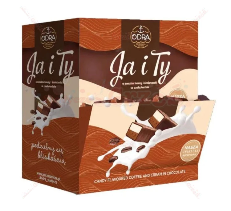 Cukierki JA i TY kaowowo-śmietankowe 3kg Odra