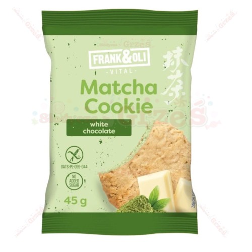 Ciastko MATCHA i biała czekolada 45g Frank&Oli