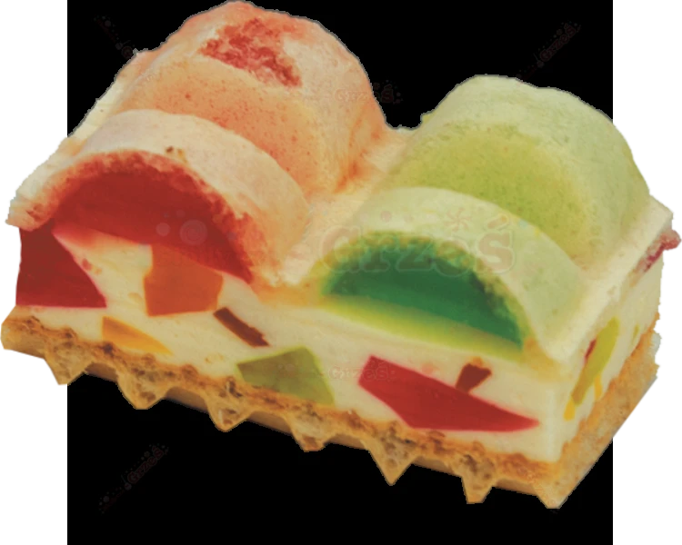 Wafle z pianką i kolorową galaretką owocową ANETKI 500g Likmar