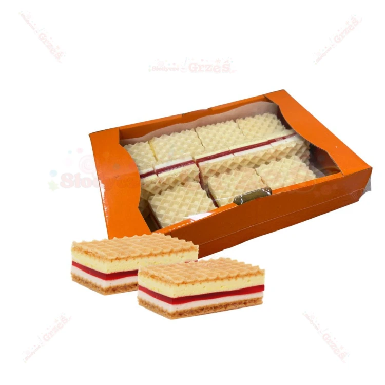 Wafle przekładane PTASIA PIANKA  z galaretką  2kg Likmar