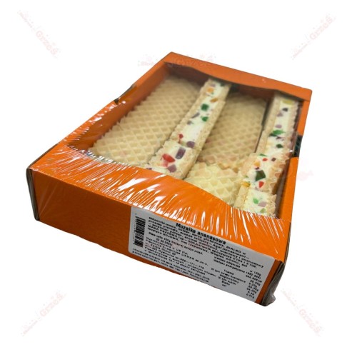 Wafle przekładane pianka z galaretką MOZAIKA ANANASOWA 2kg Likmar