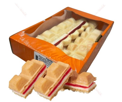 Wafle z pianką i galaretką PIRAMIDKA wafle przekładane 2kg Likmar