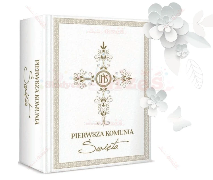 Bombonierka KSIĘGA Komunia Święta Delicious Moments 230g Millano