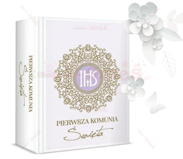 Bombonierka KSIĘGA Komunia Święta Delicious Moments 230g Millano