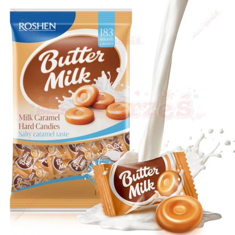 Butter Milk- karmelki mleczne 1kg Roshen