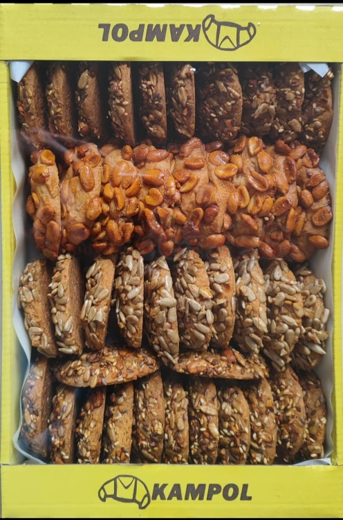 Mix ciastek kruchych z ziarnami 3kg Kampol