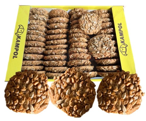 Ciastka kruche ze słonecznikiem 3kg Kampol