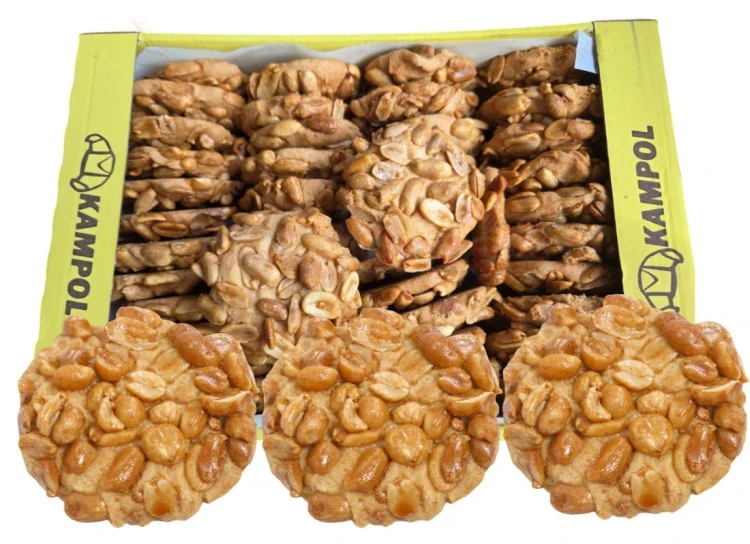 Ciastka kruche z orzeszkami ziemnymi 3kg Kampol