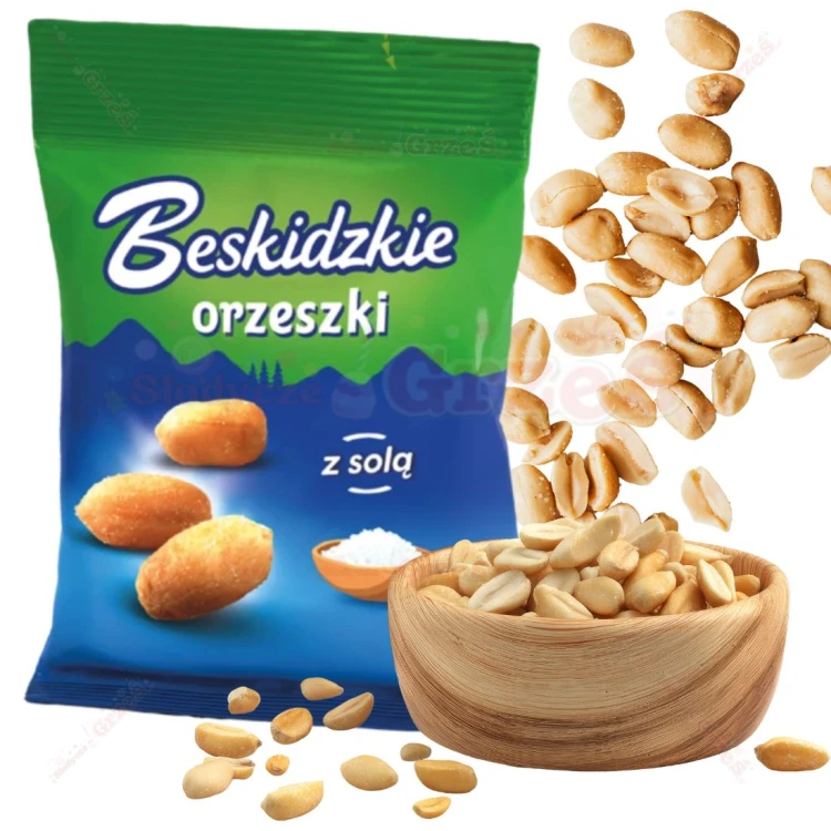 Orzeszki ziemne SOLONE  70g Beskidzkie Aksam