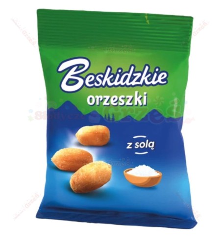 Orzeszki ziemne SOLONE  70g Beskidzkie Aksam