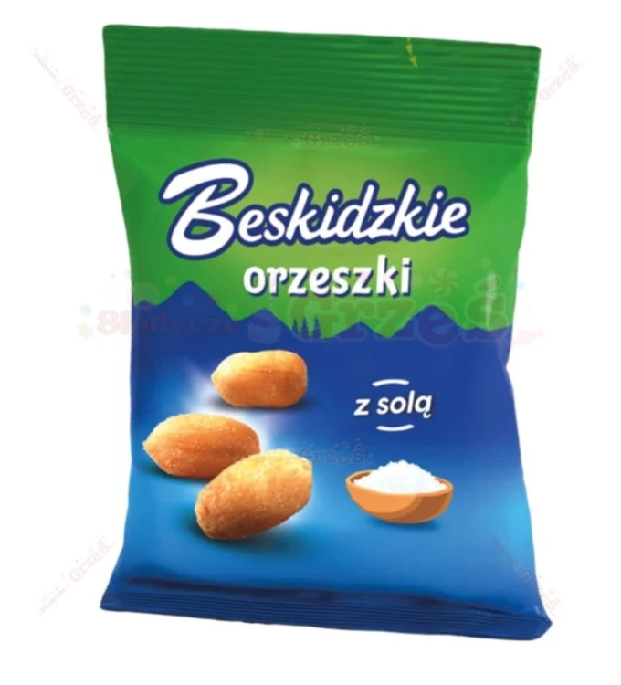 Orzeszki ziemne SOLONE  70g Beskidzkie Aksam